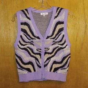 STELLA TWEED Sweater vest